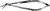 Castroviejo Corneal Section Scissors 18mm Left